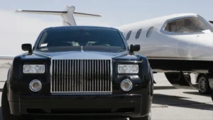 luxury black limo dallas